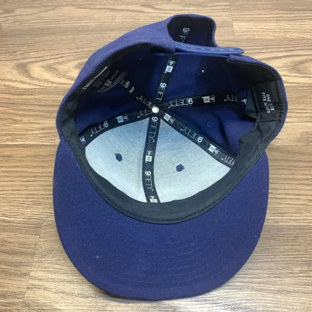 Oakley New Era Snapback Hat Blue Polyester‎ Cap